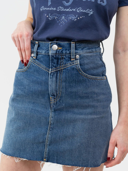 Pepe Jeans Blauer Damen Denim-Rock Pepe Jeans Rachel