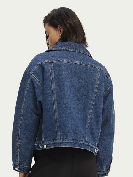 Scotch & Soda Scotch & Soda Blaue Jeansjacke für Damen