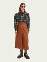 Scotch & Soda Dunkelblau Scotch & Soda Damen karierte leichte Jacke