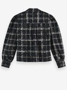 Scotch & Soda Dunkelblau Scotch & Soda Damen karierte leichte Jacke