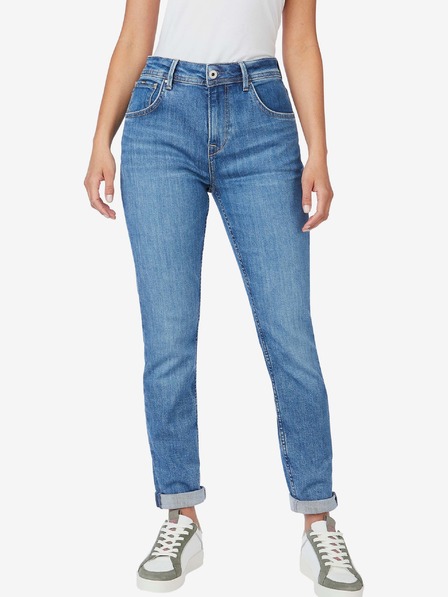 Pepe Jeans Blaue Mom Fit Jeans für Damen Pepe Jeans Violet