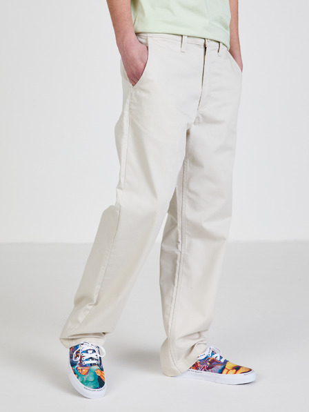 Vans Cremefarbene Herren VANS Chino-Hose
