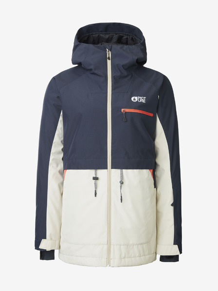 Picture Cremefarbene und blaue Damen Picture Lymo Jacke