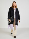 Pieces Hellviolette lange Weste Pieces Haven