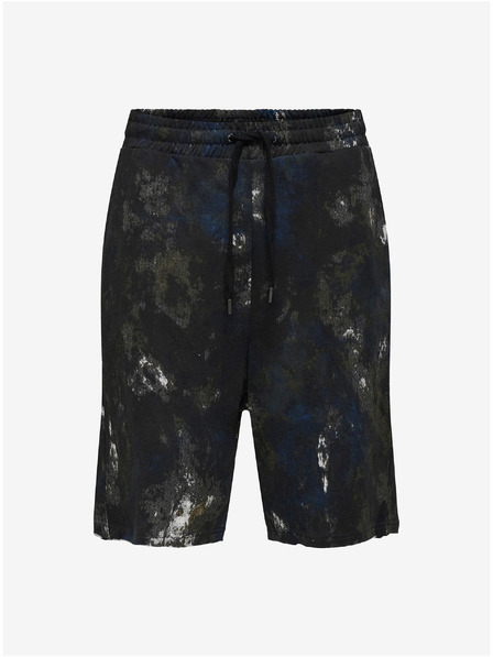 ONLY & SONS Dunkelgraue gemusterte Jogginghose ONLY & SONS Lek