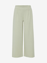 ICHI Hellgrüne Damen-Cropped-Hose ICHI