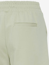 ICHI Hellgrüne Damen-Cropped-Hose ICHI