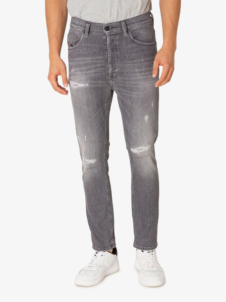 Diesel Graue Diesel D-Eetar Slim Fit Jeans für Herren