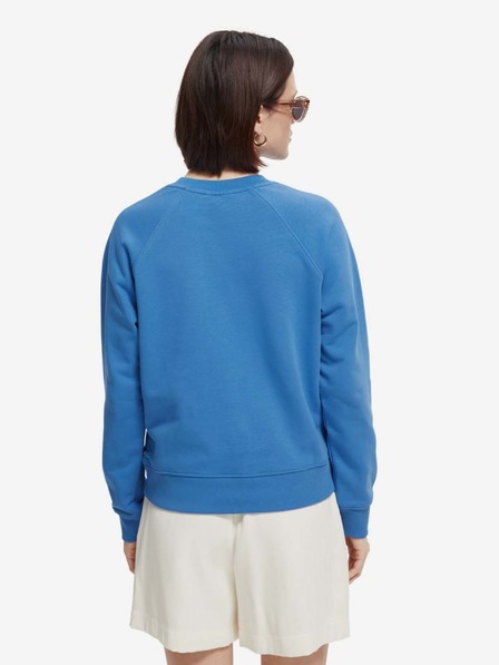 Scotch & Soda Blaues Damen-Sweatshirt Scotch & Soda