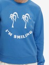 Scotch & Soda Blaues Damen-Sweatshirt Scotch & Soda