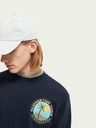 Scotch & Soda Dunkelblaues Herren-Sweatshirt von Scotch & Soda