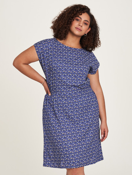 Tranquillo Violettes gemustertes Damenkleid Tranquillo