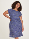 Tranquillo Violettes gemustertes Damenkleid Tranquillo