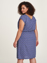 Tranquillo Violettes gemustertes Damenkleid Tranquillo