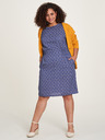 Tranquillo Violettes gemustertes Damenkleid Tranquillo