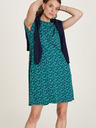 Tranquillo Petrol Gemustertes Damen Kleid Tranquillo