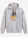 Celio Graues bedrucktes Herren-Sweatshirt Celio TORC