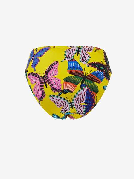 Desigual Gelber gemusterter Desigual Alana I Damen-Badeanzug unten