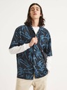 Celio Blau-schwarz gemustertes Herrenhemd Celio Tallinnpal