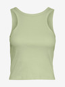 Noisy May Hellgrünes geripptes Tanktop Noisy May Ribella