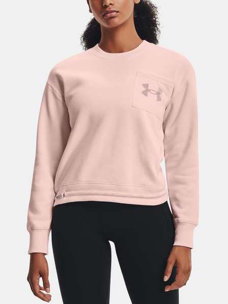 Under Armour Damen-Hoodie Under Armour Rival Fleece Mesh Crew