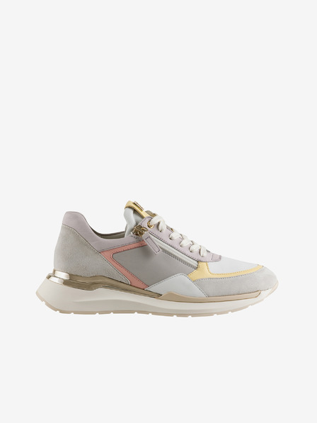 Högl Hellgraue Damen Ledersneakers Högl Future