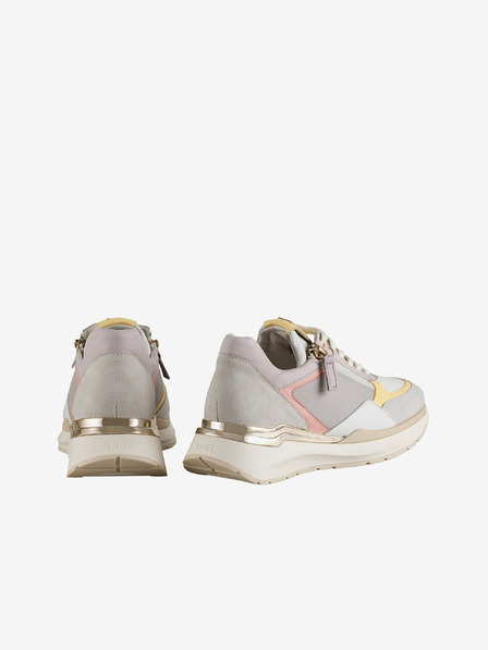 Högl Hellgraue Damen Ledersneakers Högl Future
