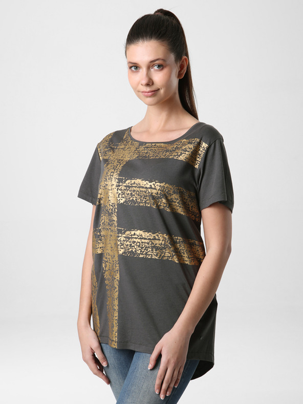 Loap Graues Damen-T-Shirt LOAP Asaja