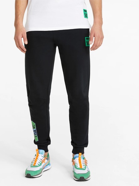 Puma Schwarze Herren Jogginghose Puma x MINECRAFT