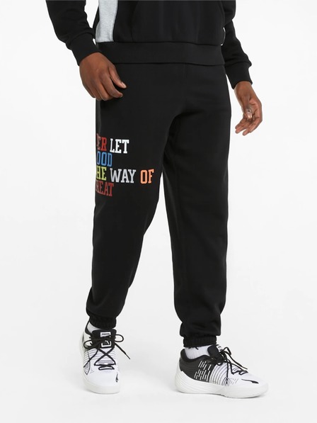 Puma Schwarze Puma Playbook Jogginghose für Herren