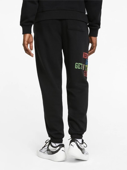 Puma Schwarze Puma Playbook Jogginghose für Herren