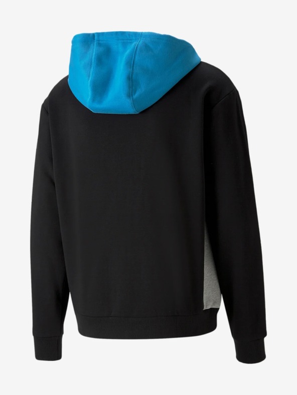 Puma Schwarzer Puma Playbook Kapuzenpullover für Herren