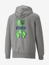 Puma Puma x MINECRAFT Herren Kapuzenpullover grau