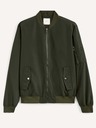 Celio Dunkelgrüne Herrenjacke Celio Rualfbomb