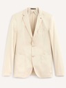 Celio Cremefarbene Herrenjacke Celio Rupoe