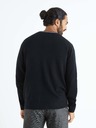 Celio Schwarzer Herrenpullover Celio Beretro