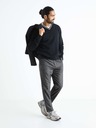 Celio Schwarzer Herrenpullover Celio Beretro