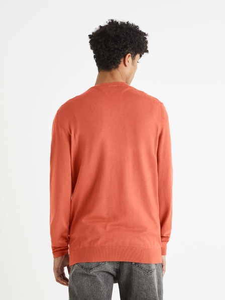 Celio Herrenpullover Orange Celio Befirst