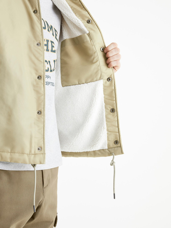 Celio Hellgrüne Herrenjacke Celio