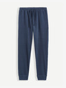 Celio Dunkelblau Herren Schlafanzug gestreift Celio Bisible