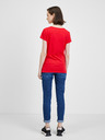 Armani Exchange Rotes Damen-T-Shirt Armani Exchange