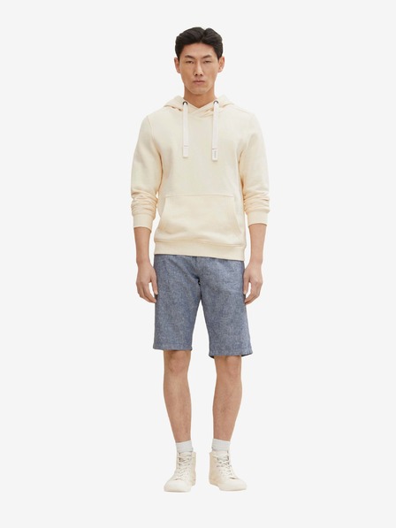Tom Tailor Dunkelblaue Denim-Shorts aus Leinenmischung von Tom Tailor für Herren