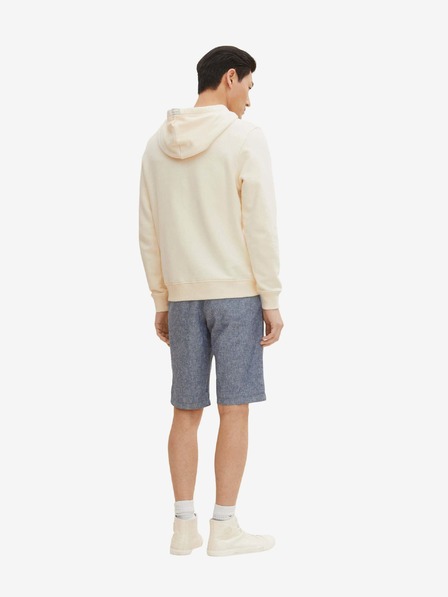 Tom Tailor Dunkelblaue Denim-Shorts aus Leinenmischung von Tom Tailor für Herren