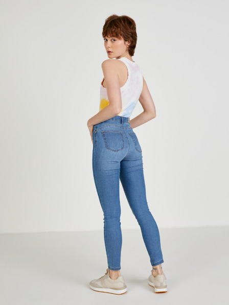 Vans Blau und rosa gemusterter Damen Body VANS Body Suit