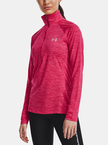 Under Armour Damen Shirt Under Armour Tech 1/2 Zip - Twist