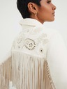 Desigual Desigual Santa Monica Creme Damen Denim Jacke