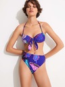 Desigual Blau gemusterter Damen-Bikiniunterteil Desigual Alana I