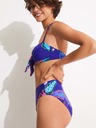 Desigual Blau gemusterter Damen-Bikiniunterteil Desigual Alana I