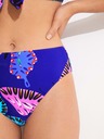 Desigual Blau gemusterter Damen-Bikiniunterteil Desigual Alana I