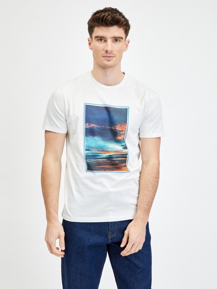 GAP T-Shirt mit Sunset-Druck GAP